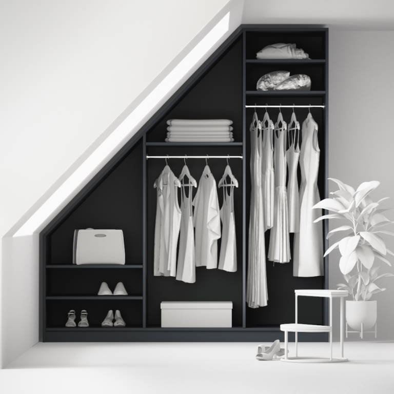 Dachschrägenschrank